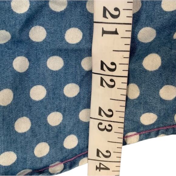 Matilda Jane Top Girl's Size 8 Polka Dot Believe From The Heart Tunic 24446T - Picture 6 of 6